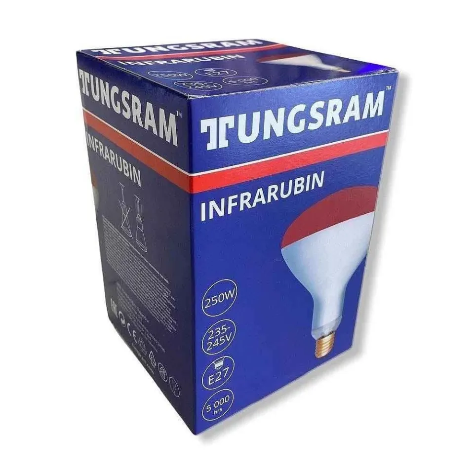Infrarubin 250W İnfraruj Lambası