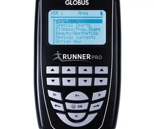 Globus Runner Pro Elektrostimülatör – 4 Kanallı – Koşucu Eğitimi, Kas Performansını ve İyileşmeyi Artırın