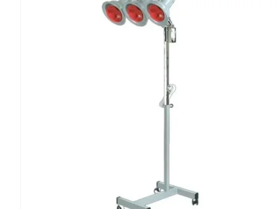 Standart Fizik Tedavi İnfraruj (Enfraruj) Cihazı Üçlü Lamba