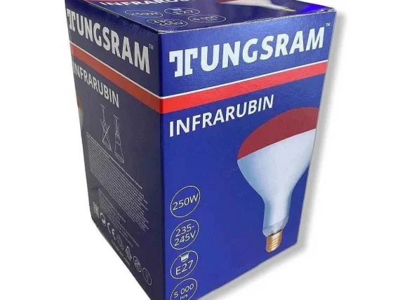 Infrarubin 250W İnfraruj Lambası